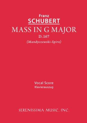 Mass in G major, D.167 (Mandyczewski-Spiro)