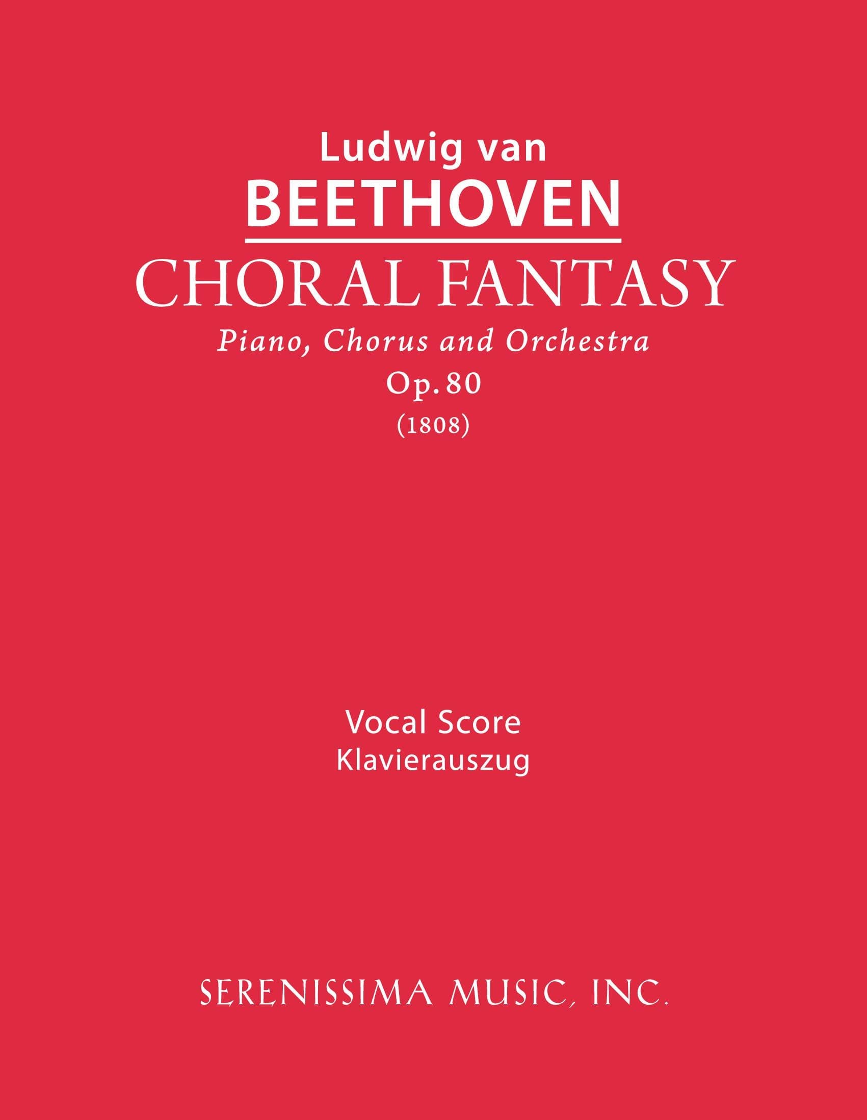 Choral Fantasy, Op.80 (Scharwenka)