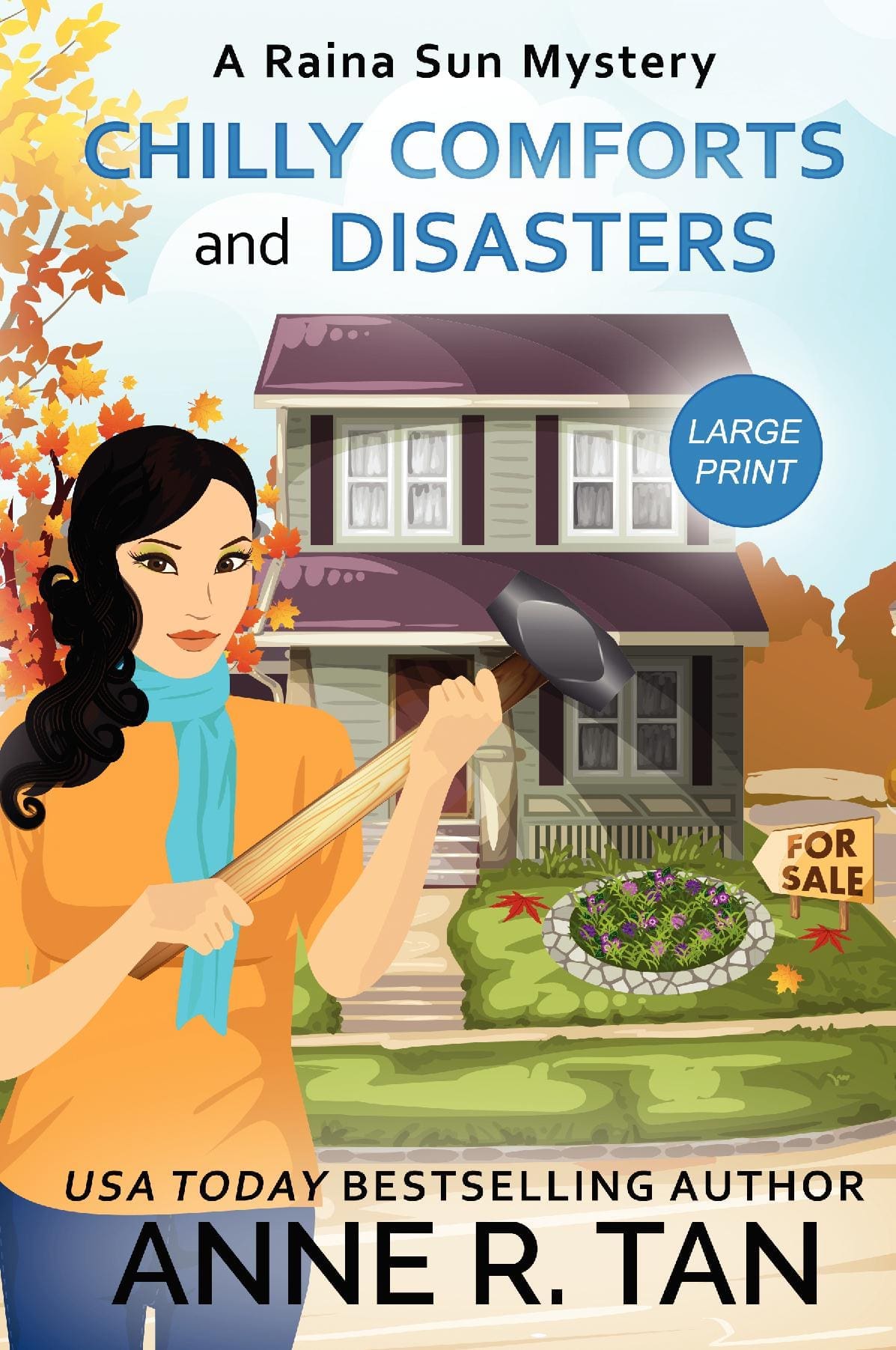 Chilly Comforts and Disasters (Large Print)