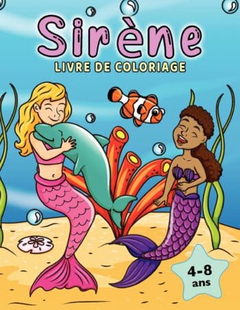 Sirene Livre de Coloriage