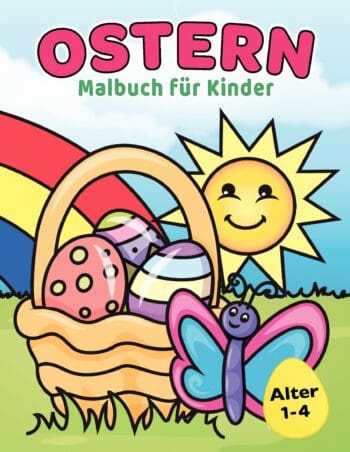 Ostern Malbuch fur Kinder 1-4 Jahren