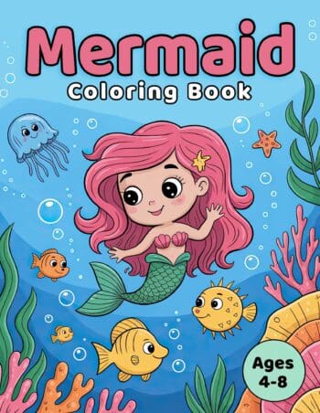 Mermaid Coloring Book