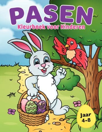 Pasen Kleurboek voor Kinderen 4-8 jaar