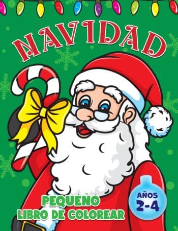Pequeno Navidad Libro de Colorear