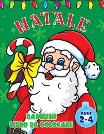 Bambini Natale Libro da Colorare