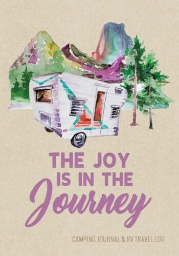 Camping Journal, Purple Vintage