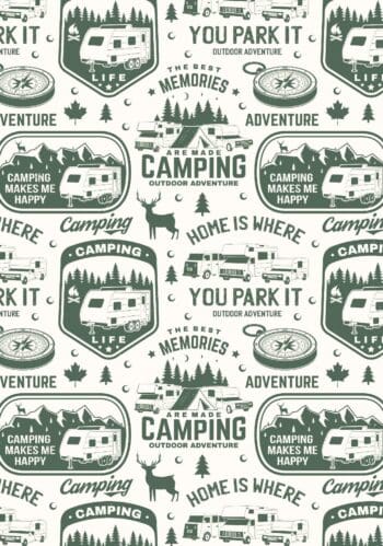 Camping Journal & RV Travel Logbook