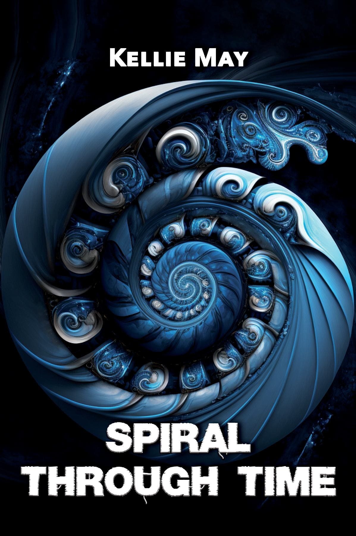 Spiral Through Time Blue