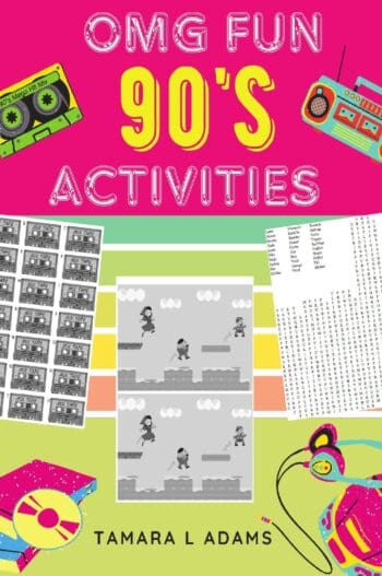 OMG Fun 90s Activities: Activity book for adults with 50 90s themed games and puzzles