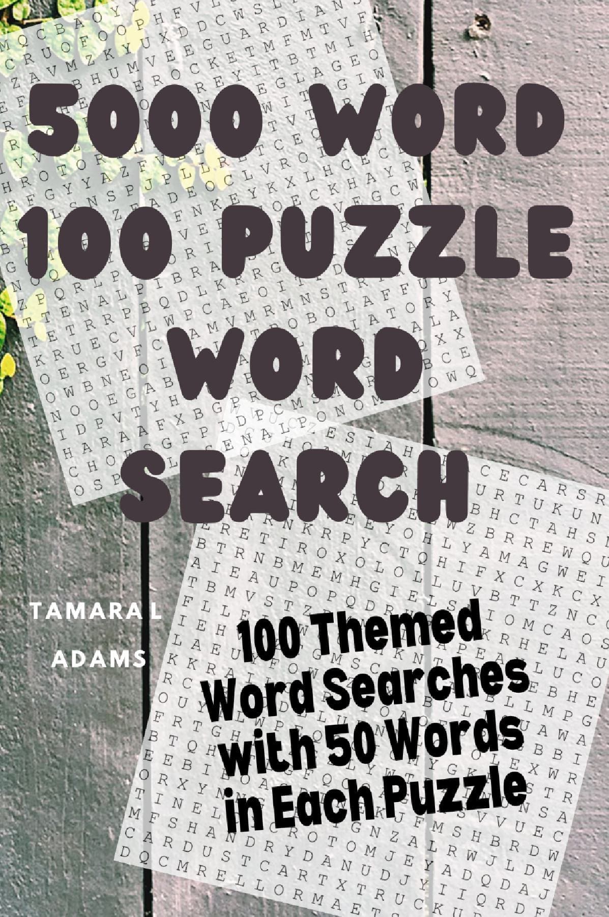 5000 Word 100 Puzzle Word Search