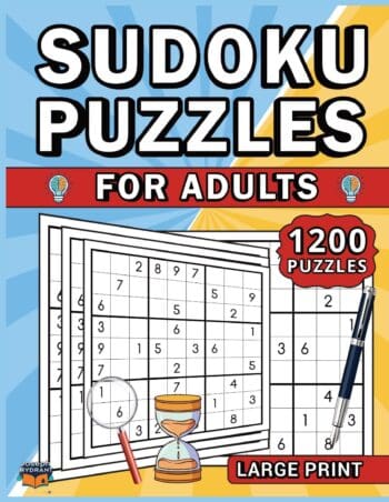 1200 Sudoku Puzzles for Adults