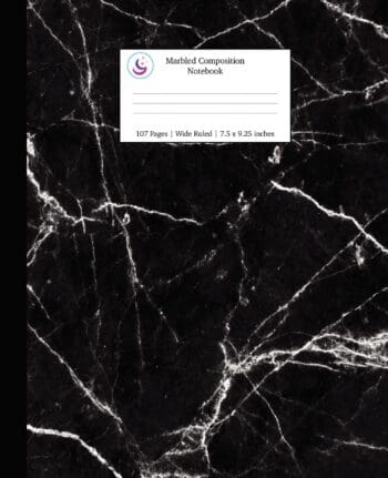 Marbled Composition Notebook
