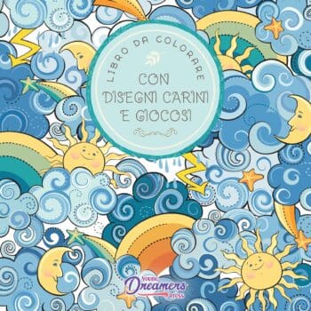 Libro da colorare con disegni carini e giocosi