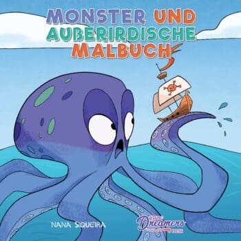 Monster und Außerirdische Malbuch