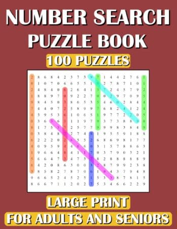 Number Search Puzzle Book
