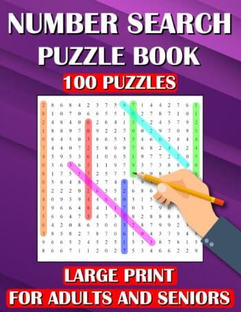 Number Search Puzzle Book