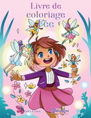 Livre de coloriage Fée