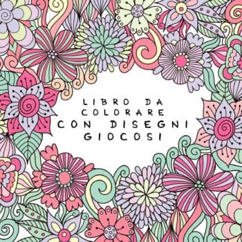 Libro da colorare con disegni giocosi