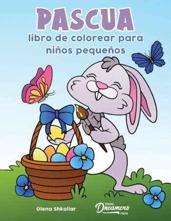 Pascua libro de colorear para niños pequeños
