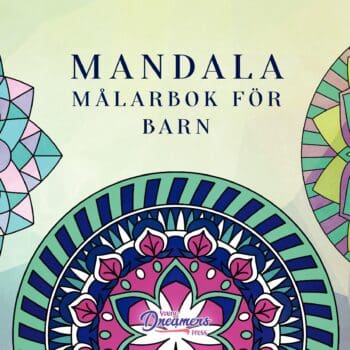 Mandala Målarbok för barn