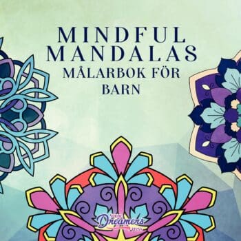 Mindful Mandalas Målarbok för barn