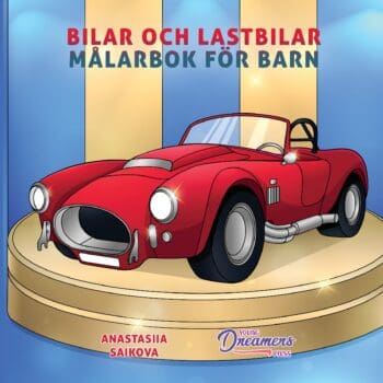 Bilar och lastbilar Målarbok för barn