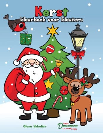 Kerst kleurboek voor kleuters