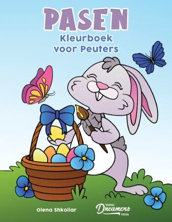 Pasen kleurboek voor kleuters