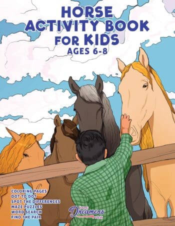 Horse Activity Book for Kids Ages 6-8
