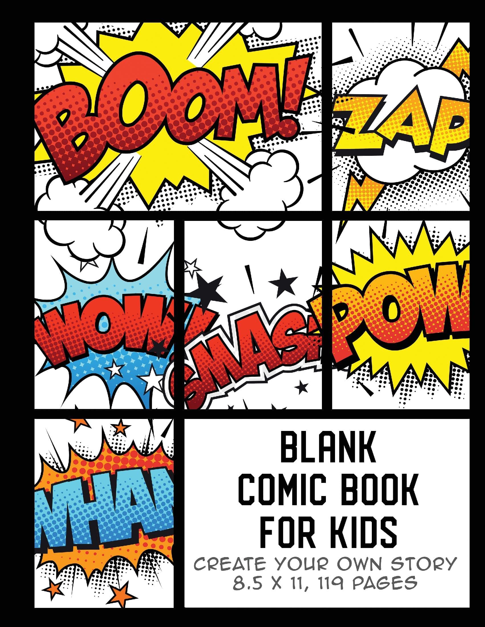 Blank Comic Book for Kids