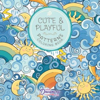 Cute and Playful Patterns Coloring Book