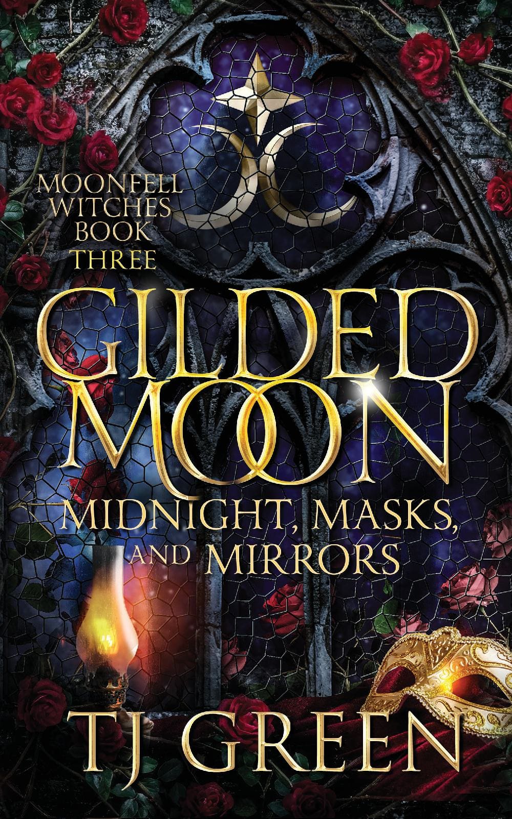 Gilded Moon: Midnight, Masks, and Mirrors: Moonfell Witches Book 3