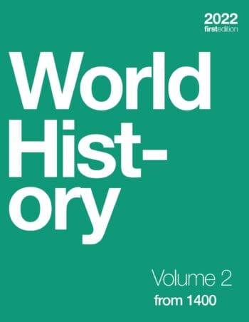 World History, Volume 2 from 1400 (hardcover, full color)