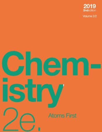 Chemistry: Atoms First 2e, Volume 2/2 (hardcover, color)