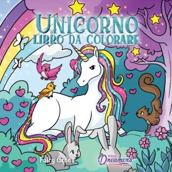 Unicorno libro da colorare