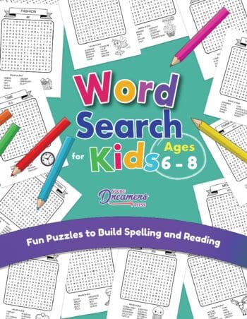 Word Search for Kids Ages 6-8