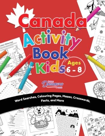 Canada Activity Book for Kids Ages 6-8