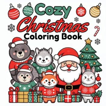 Cozy Christmas Coloring Book