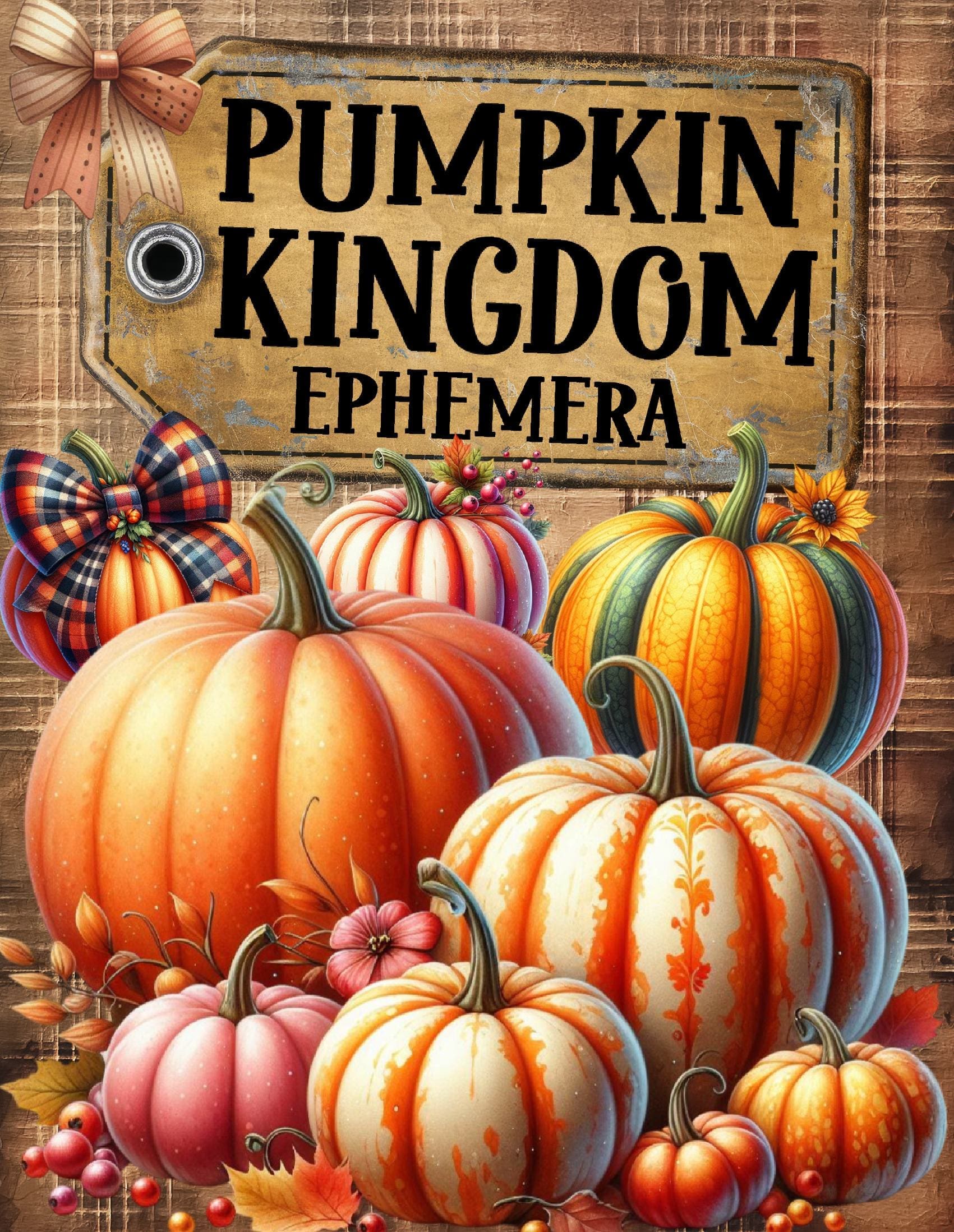 Pumpkin Kingdom Ephemera Book