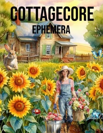 Cottagecore Ephemera Book
