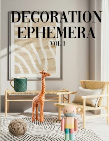 Decoration Ephemera Book Vol.3