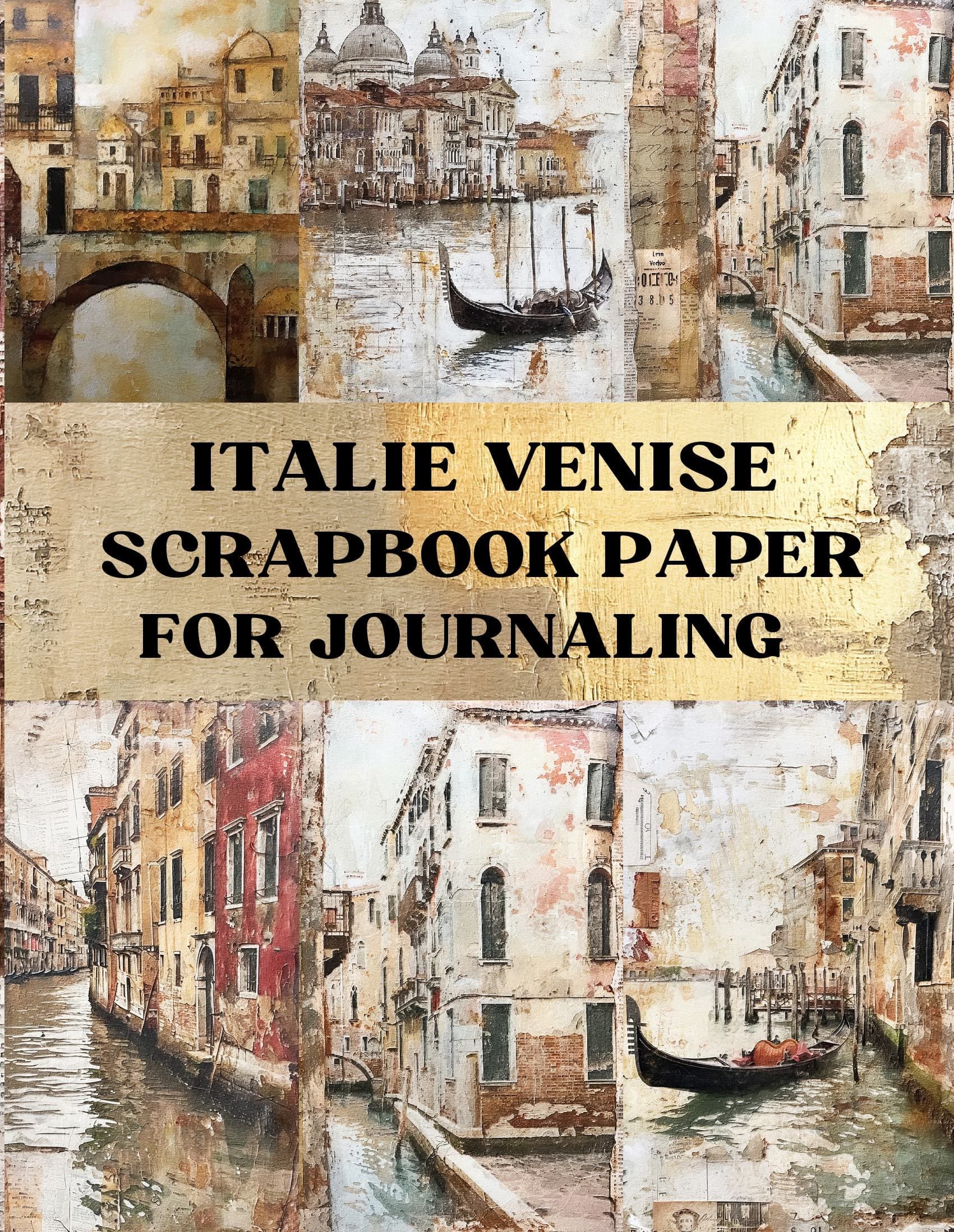Italie Venise Scrapbook Paper