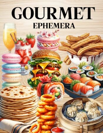 Gourmet Ephemera Book