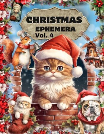 Christmas Ephemera Book Vol.4
