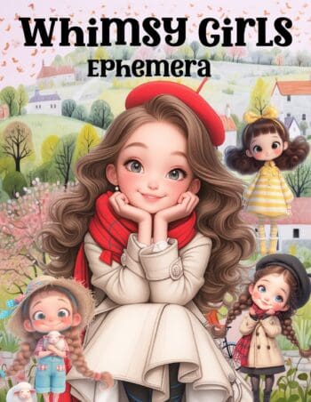 Whimsy Girls Ephemera Book