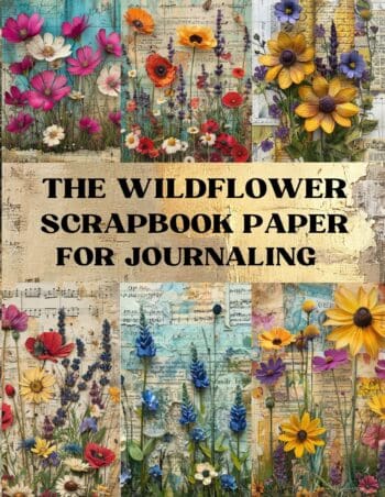 The Wildflower Scrapbook Paper