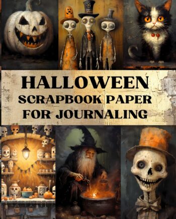 Halloween Scrapbook Paper