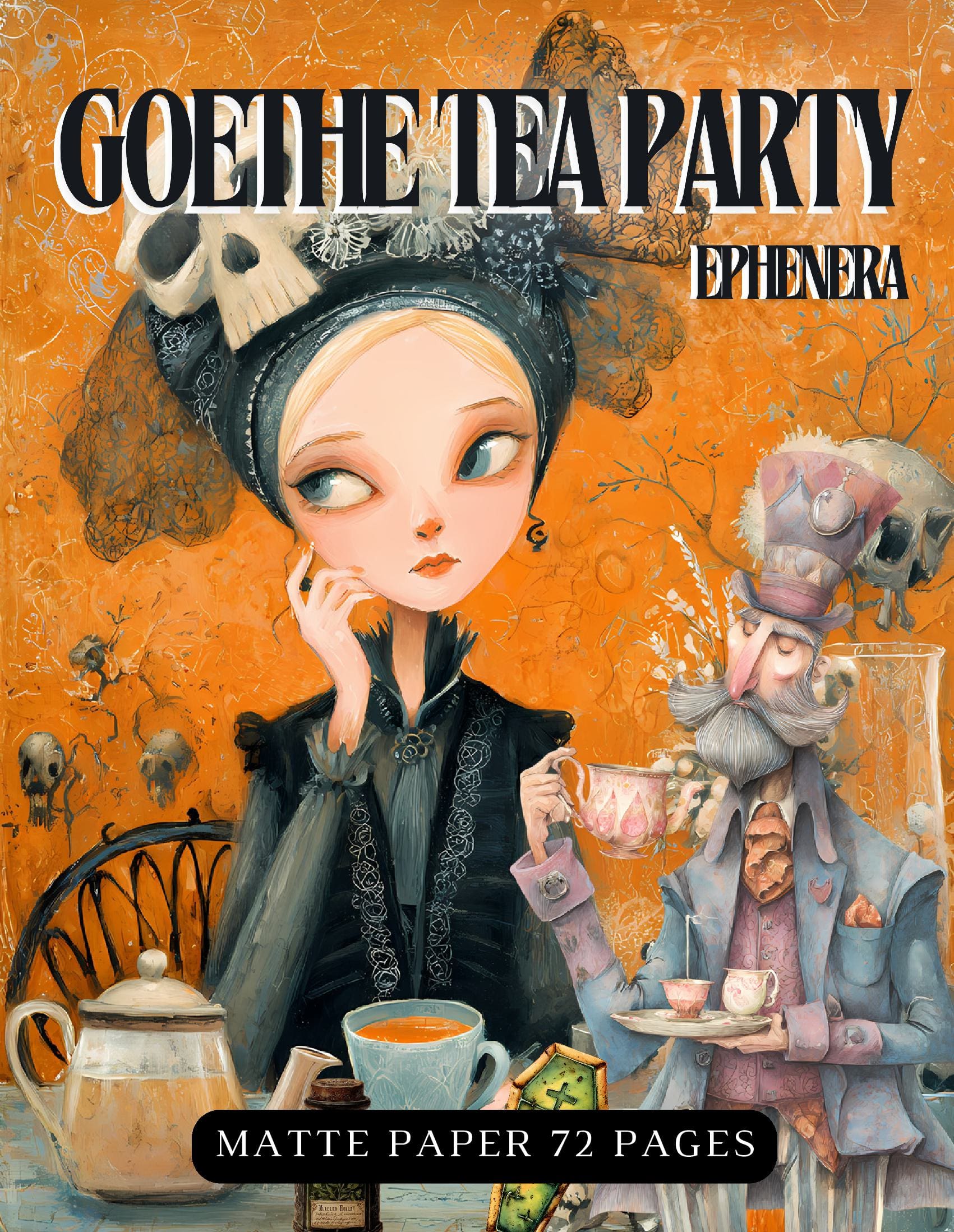 Goethe Tea Party Ephemera Book