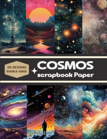 Cosmos Scrapbook Paper