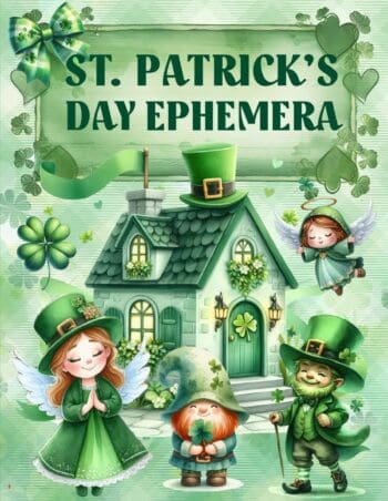 St. Patrick's Day Ephemera Book